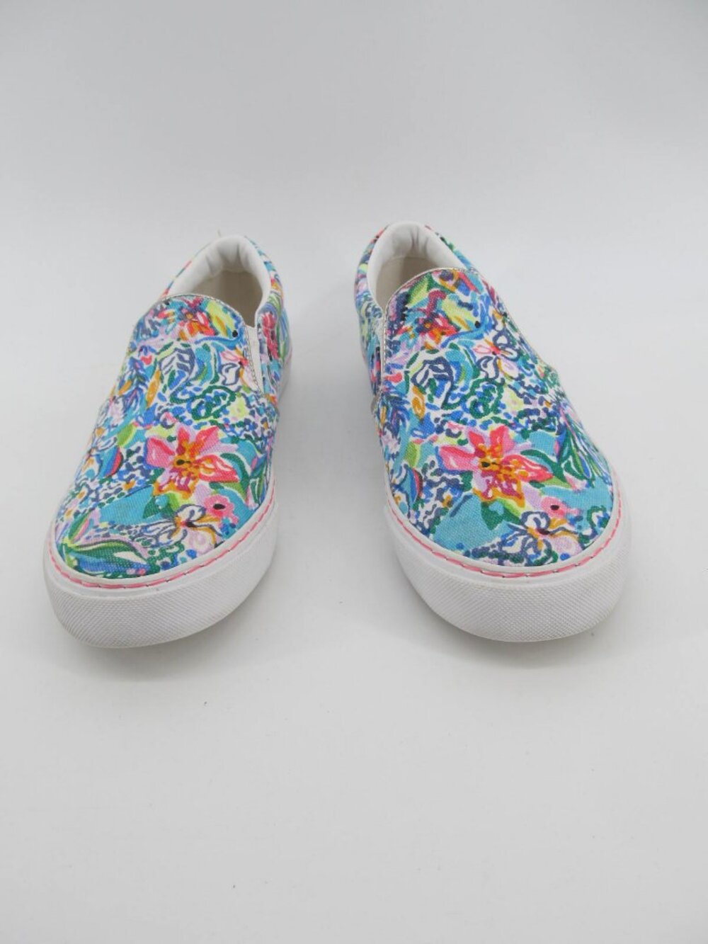 Lilly Pulitzer Julie Sneaker in Multi Canvas Slip On Floral Sneakers 6M